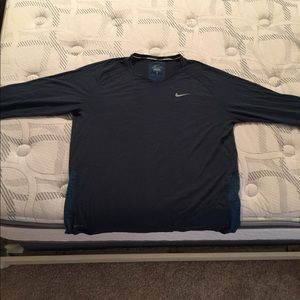 Nike Dri-Fit Long Sleeve V-Neck